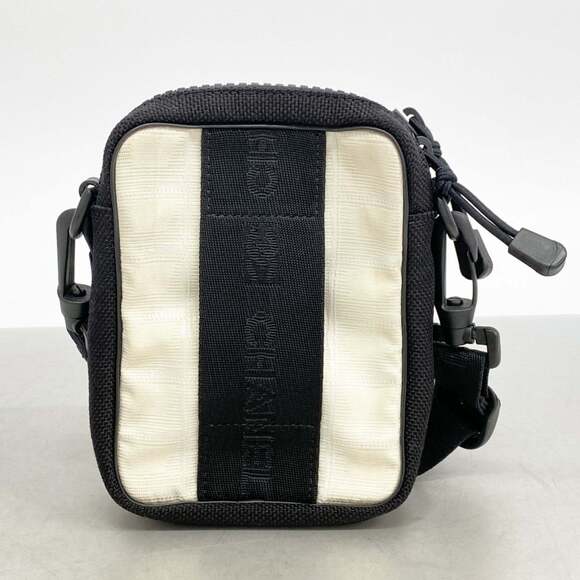 Chanel Sport Nylon Shoulder Bag in Black and Ivory for Women - Picture 10 of 11